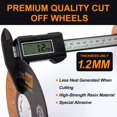thumbnail image 2 of Cut Off Wheels Truswe, 115 mm, 50 unidades, para metal y acero inoxidable, 2 of 6