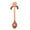 C, variant on Cat Spoon Short Handle Spoons Flatware Coffee Drinking Tools Kitchen Gadge