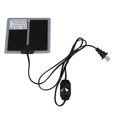 thumbnail image 3 of Reptile Terrarium Heat Pad Rapid Heating US Plug 110 to 120V Waterproof Adjustable Temperature Reliable for Home Living Room Office 5W, 3 of 5