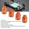 thumbnail image 4 of Hex Wheel Hub Adapter, Orange 4PCS Easy To Disassemble Aluminium Alloy High Strength Wheel Hex Drive Hub Adapter  for Auto Parts, 4 of 7