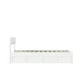 thumbnail image 4 of Boston Twin Bed with 2 Drawers in White, 4 of 7
