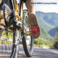 thumbnail image 2 of Pedales de bicicleta ROCKBROS con cojinete plano sellado de aluminio, 302 g, 2 of 7