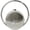 Silver, variant on 1pc Acrylic Marble Ball Evening Clutch Women Elegant Handbag for Weddings Parties Proms
