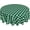 F, variant on Round Fitted Tablecloth 44 Inch, Classic Green Buffalo Plaid Round Fitted Tablecloth Elastic Stretch Tablecloth Water Resistant Table Cloth Polyester Table Cloth for Picnic, Indoor Outdoor