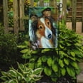thumbnail image 2 of Carolines Treasures 7396GF Sheltie Curiosity Garden Flag Garden Size multicolor, 2 of 5