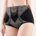 thumbnail image 2 of GEWSEY Seamless Shapewear High Waist Panties for Women Tummy Control Underwear (Black, M), 2 of 7