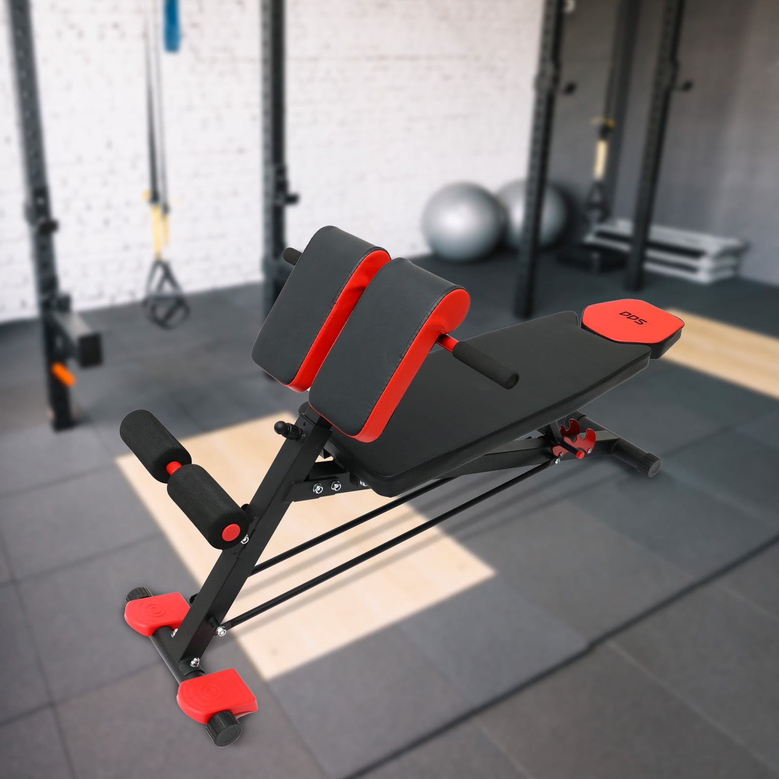 CATGOOD Roman Chair for Exercise, Multifunctional 3-in-1 Workout Bench for Back Extension & Full Body Training, Comprehensive Fitness Equipment, Max Load 770 Pounds