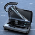 thumbnail image 4 of Handsfree Headset, Single Ear Lightweight Type C Rechargeable Auto Reconnect   Earpiece IPX7 Waterproof Adjustable  for Driving, 4 of 7