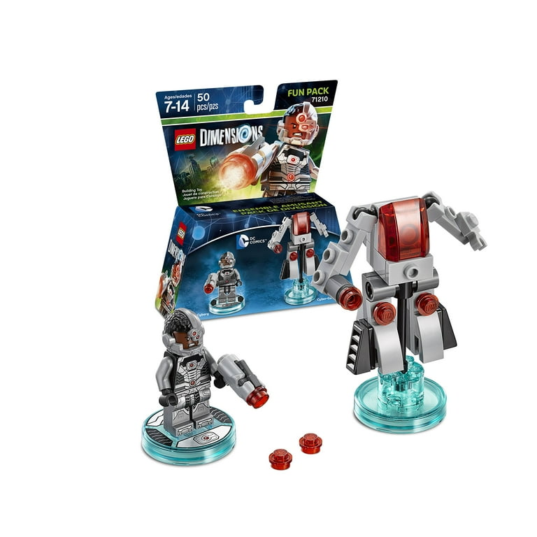 LEGO Dimensions DC Comics Cyborg Toy Figure Fun Pack 71210