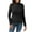 C-Black140, variant on Women's Knitted Sweater Base Turtleneck Pullover Long Sleeve Slim Fit Solid Color Stretch Layering Top With Row Edge Winter Cozy Jumper Tops