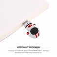 thumbnail image 6 of YUNLIGHTS Astronaut Designed Bookmark Metal Assorted Color 1Pcs, 6 of 6