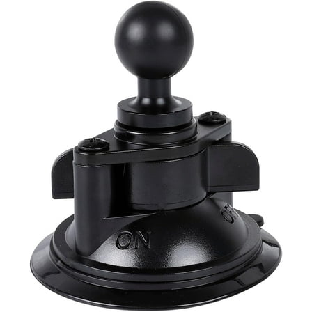 Suction Cup Base Mount with 25mm/1" Ball,Compatible with RAM Mounts and Other B Size Double Ball Socket Arm