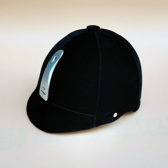 Casco de equitación de terciopelo Casco de carreras de caballos Casco protector para exteriores para hombres y mujeres