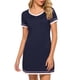 thumbnail image 1 of Vestido, Vestido de tumbona para mujer, camisones sueltos de manga corta, pijamas para descansar Abanopi Aqua/Grande, 1 of 7