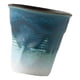 thumbnail image 4 of Taza de café de cerámica, taza para bebidas, taza de la mañana, regalo para el hogar, 3.04 oz para club, caliente, frío Azul Blanco, 4 of 7