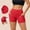 *Red, variant on ClodeEU Women's 3-Inch Yoga Shorts ,Athletic Running Shorts for Summer Workout and Cycling Black,Womens Plus XL