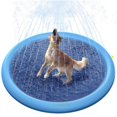 thumbnail image 2 of Play Cooling Pet Sprinkler Mat Swimming Pool Outdoor Inflatable Water Spray Pad, 2 of 5