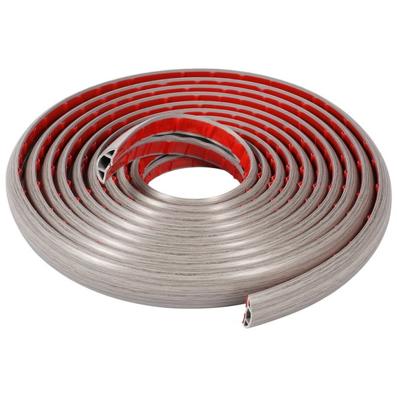 Self Adhesive Floor Cable Cover 16.4 FT PVC Floor Extension Cord Cover Cable Protector Hider Cord Management Duct for Home Office