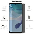 thumbnail image 5 of UZWZW (3+3) for Motorola Moto G 5G 2023 Privacy Screen Protector Tempered Glass with Camera Lens Protector, 5 of 7