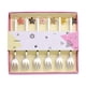 thumbnail image 4 of Cubiertos con Flores de Navidad, Cuchara de Café, Cuchara de Acero Inoxidable, Tenedor de Fruta, Cuchara de Postre, Juego de Regalo de Tenedor y Cuchara de Navidad, 4 of 7