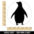 thumbnail image 2 of Chill Penguin Silhouette Self-Inking Rubber Stamp Ink Stamper - Blue Ink - Large 1-1/2 Inch, 2 of 7