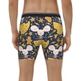 thumbnail image 4 of Disketp Mouse Cheese Men's Boxer Briefs Men’s Underwear Boxer Briefs for Men, 4 of 7