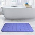 thumbnail image 4 of NEWEEN Bath Mats for Bathroom Non Slip - Memory Foam Bath Mat Coral Velvet Super Water Absorbent Polyster Soft Shaggy Anti-Slide For Bathroom Floor Rug - 20" x 32", 4 of 10