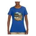thumbnail image 2 of Paradise Surf Shack Marlin Pop Culture Womens Graphic T-Shirt, Royal, Medium, 2 of 3
