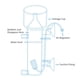 thumbnail image 3 of Espumadera de ProteíNas para Tanque de Peces, Espumadera de ProteíNas para Acuario Filtro de Agua Salada Filtro de Tanque Interno para PequeñOs Acuarios de Coral, 3 of 5