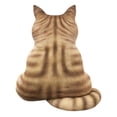 thumbnail image 3 of Lindo gato de peluche de peluche, adorno acolchado multifuncional para gato. Naranja 59cm, 3 of 9