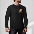 thumbnail image 7 of LYQJ Potato Football Star 05 Graphic T Shirts, Long Sleeve Cotton Round Neck Tees for Men, 7 of 7