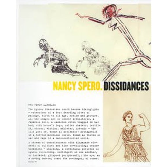 Pre-Owned Nancy Spero, Dissidances, 9788489771604, 848977160X, Paperback,