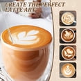 thumbnail image 6 of FUYGRCJ 20oz/600ml Milk Frothing Pitcher, 304 Stainless Steel Barista Espresso Steaming Pitcher with Ergonomic Handle and Measurement Scale for Latte Art with Coffee Art Pen, 6 of 11