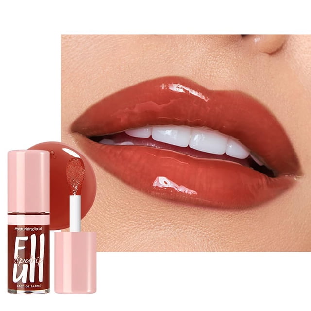 Brillo de labios Mekuel Hidratante de labios teñido marrón nude vegano