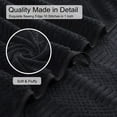 thumbnail image 5 of Jessy Home 4 Pack Large Bath Towel Set 600 GSM Ultra Soft Oversized Black Towel Set 35"x70" Extra Large Bath Sheets, 5 of 8