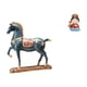 thumbnail image 1 of Elegante figura de caballo y resina, adorno de escritorio, decoración Feng Shui, estatua coleccionable para sala de estar, dormitorio, estantería., 1 of 8