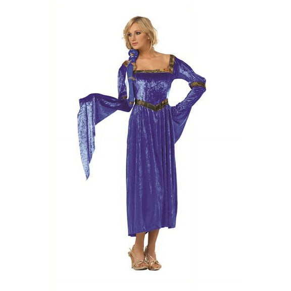 RG Costumes 81388-BL Renaissance Beauty Costume - Blue - Size Adult Standard