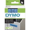 thumbnail image 1 of Dymo 45016 Cinta D1 1/2" 12mm Letra, negro/azul DYMO Etiquetas para rotulador, 1 of 4