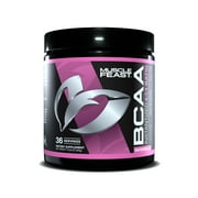Muscle Feast Vegan BCAA Powder 4:1:1 Ratio Keto Friendly Sugar Free Post Workout Recovery, Watermelon, 300g