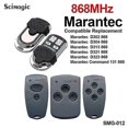 thumbnail image 1 of Marantec-mando a distancia duplicado, 4 canales, 868mhz, 433mhz, Marantec, comando de garaje, Handzender, abridor de puerta de garaje para 302 D304 D313, 1 of 4