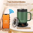 thumbnail image 4 of Taza Inteligente Calentadora de Café Recargable Happiness, 4 of 8