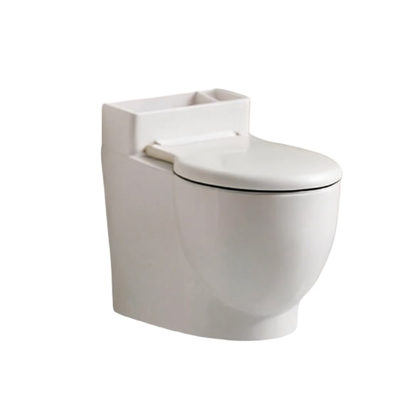 Creative Toilet Shaped Desktop Ornament, Fashionable Wall Mounted Small Decorative Figurine for Home Living Room and Bathroom Humor Decor