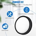 thumbnail image 5 of 2 Pcs Washable Filter for Ryobi 18V 1+ Cordless Stick Vacuum PCL720, PBLSV716, PBLSV717 Replacement Parts, Compare to Part A32SV720N, 5 of 7