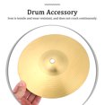 thumbnail image 3 of SEWACC Cymbal Boom Arm Brass Golden 1Pcs for Percussionists Practice, 3 of 8