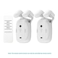 thumbnail image 2 of Dual Smart Curtains Robot Roman Rod Track Automatic Curtain Opener Remote Control Curtain Motor, 2 of 5