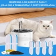 thumbnail image 2 of Filtros Tethram Blanco Resina y Carbón Activo para Fuente de Gatos y Mascotas 8 Piezas, 2 of 7