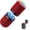 Red, variant on 2-in-1 Magnetic Splittable Bluetooth Speaker, 10W Portable Wireless Dual Stereo Sound, Magnetic Detachable Speaker with RGB Light & TF Card Slot, IPX5 Waterproof for Home, Outdoor, Travel (Blue)