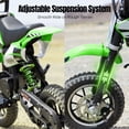thumbnail image 6 of Mini Kid Dirt Bike, 49 CC 2-Stroke Gas Bike with Off-Rode Tire, Suspensions, Up to 20Mph, 6 of 9
