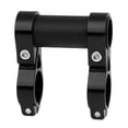 thumbnail image 2 of Aluminum Alloy Double Stem Computer Mount Extension Cycling Refit Black, 2 of 8