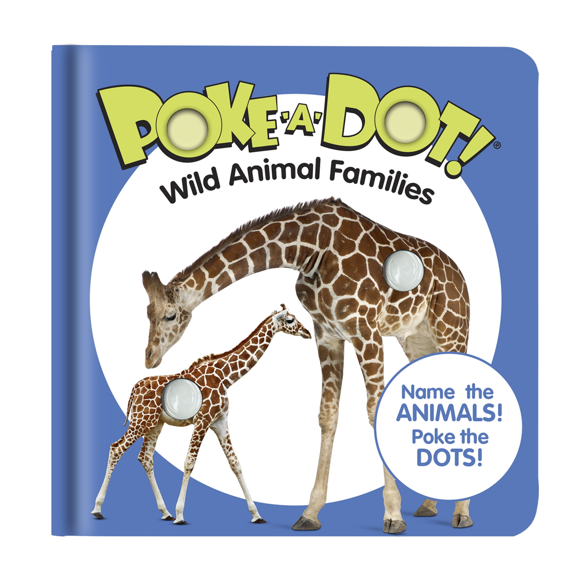 Melissa & Doug Children's Book – Poke-a-Dot: Wild Animal Families (Board  Book with Buttons to Pop) 